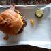 Wurst Bar's Southerner burger is topped with a friend green tomato, pimento cheese and bacon. Melanie Maxwell | AnnArbor.com